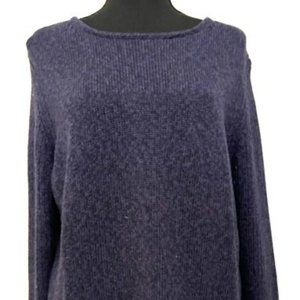 Women's Gander Mountain Guide Series Blue Cotton Sweater, NWT, Size XL